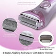 ChainPlus Electric Shaver for Lady Waterproof Shaver Portable Razor