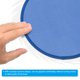 thumbnail image 3 of Uxcell 10" Disco Volador Plegable Set de 10 Discos Voladores de Bolsillo Color Azul Oscuro, 3 of 7