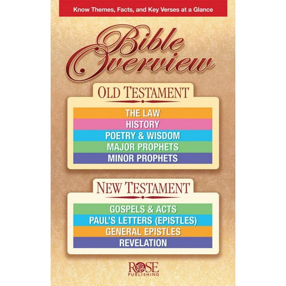 Bible Overview 5pk (Other)