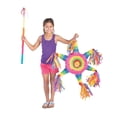 thumbnail image 2 of Fun Express Assorted Colors Asymmetrical Birthday Pinatas, 210 Count, 2 of 2