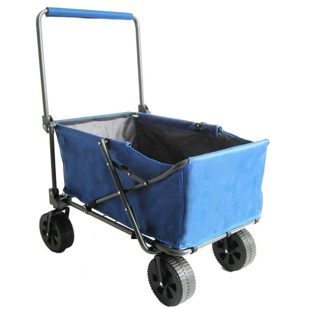 Zenithen 2 02 Cu Ft Folding Large Garden Wagon With Large All