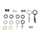 thumbnail image 2 of Pendientes magnéticos que No se caen y No se deforman juego de pendientes magnéticos de circonita de Acero inoxidable ligeros para uso diario ANGGREK Otros, 2 of 8