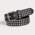 thumbnail image 6 of Yokua Ladies Studded Decors Waist Belt Thin Waist Belt Waistband for Dress Jeans, 6 of 13
