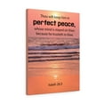 thumbnail image 4 of Scripture Walls Isaiah 26:3 Perfect Peace Bible Verse Canvas Christian Wall Art Ready to Hang Unframed, 4 of 9