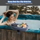 thumbnail image 2 of Caja con Bandeja para Bañera, Mesa con Bandeja para Bañera, Se Adapta A la Mayoría de Bañeras, Accesorios de Bañera y Baño, Spa de Relajación para Mujeres, 2 of 5