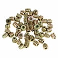 thumbnail image 2 of 50Pcs Zinc Alloy Hex Drive Head Threaded Insert for Wood Insert M4x8mm Furniture Insert Nut, 2 of 8