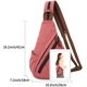 thumbnail image 2 of Bolso bandolera de lona - Mochila bandolera pequeña Mochila informal para hombro para, 2 of 5