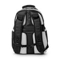 thumbnail image 4 of MOJO Black/Gray Detroit Lions Premium Color Trim Backpack, 4 of 6