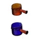 thumbnail image 1 of 2 Piezas Vaso Medidor de Espresso Taza de Medir Café Vaso Doble Pico de Vidrio Borosilicato Taza Escala y Mango Madera Cómoda Adecuada para Cocina y Cafetería, 1 of 9