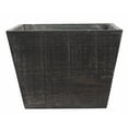 thumbnail image 1 of Set of 2 Blackwashed Wooden Planter, 1 of 1