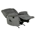 Relaxzen Massage Chair Rocker Recliner with Heat & Dual USB