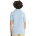 thumbnail image 3 of Real School Unisex School Uniform Short Sleeve Pique Polo Shirt, Sizes XS-XL, 3 of 6