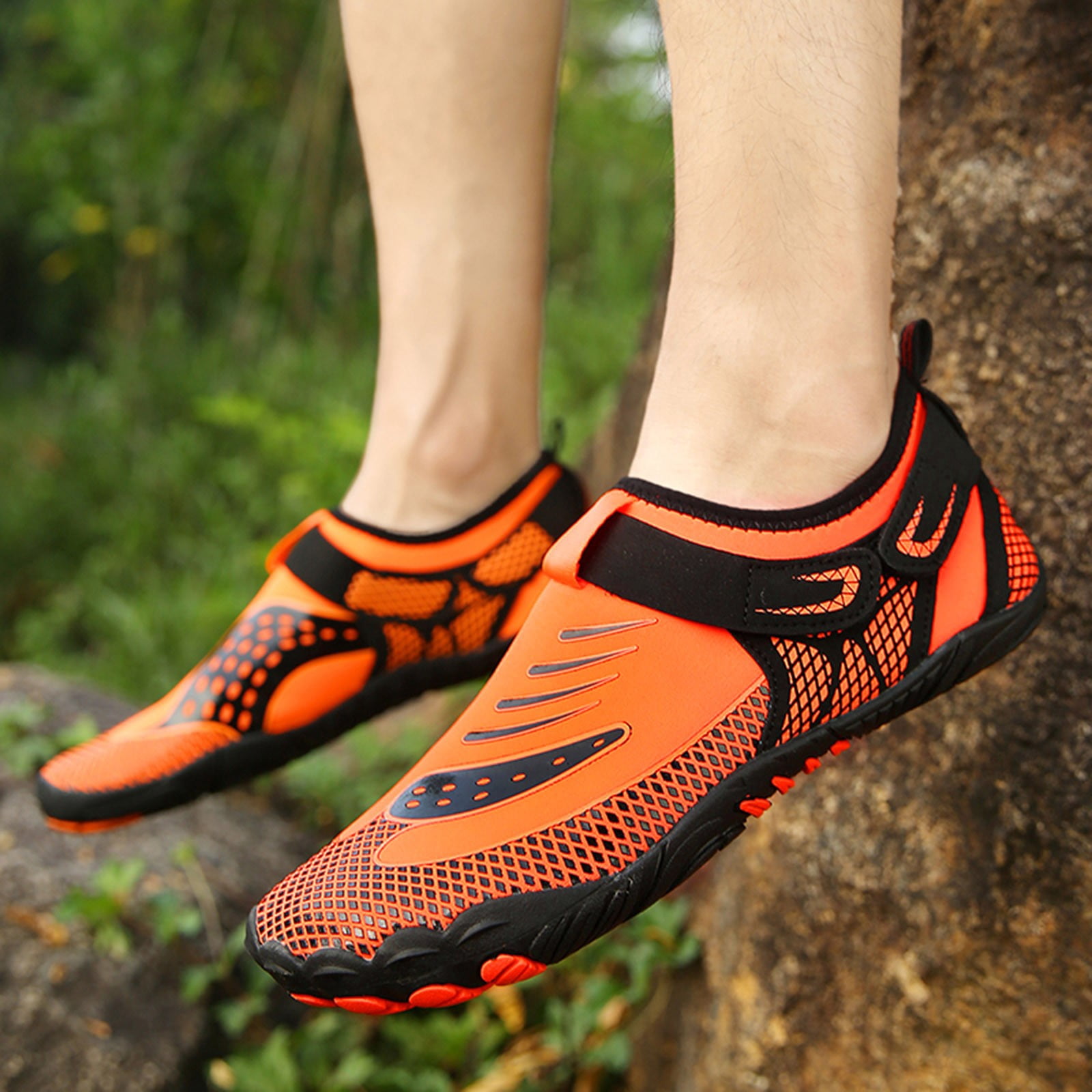 Mostsola Swim Water Shoes for Women Men Aqua Athletic Hiking Beach Anti-Slip Barefoot Sneakers