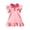 Pink, variant on RIJOPUTY Girls Red Dress Girls Formal Dress 6-9 Month Baby Girl Clothes Toddler Girl Holiday Outfits Baby Outfits Girl Gymnastics Outfit New Year Baby Outfit Baby 0-3 Months Outfits Toddler