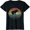 Black, variant on Capybara Retro Vintage 70s Silhouette Distressed T-Shirt Gift