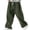 Army Green, variant on Men's Solid Color Corduroy Pants Loose Straight Leg Comfortable Outdoor