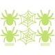 thumbnail image 2 of Seyotauo 2 PCS Glow in The Dark Halloween Spiders Wall Decals 3D Luminous Spiders Halloween Wall Decorations Stickers Glowing Spiders Self-Adhesive Window Clings for Scary Halloween Theme Party, 2 of 7