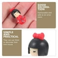thumbnail image 4 of 10 Uds. Micropaisaje japonés muñeca con kimono plástico muñeca con kimono restaurante japonés adorno de mesa, 4 of 5