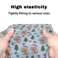 thumbnail image 7 of COEQINE Christmas Dachshund Rollator Seat and Backrest Covers Medical Rollator Walker Accessories Removable Walker Protection Decor Covers for People Using Walking Frame Seat, 7 of 7
