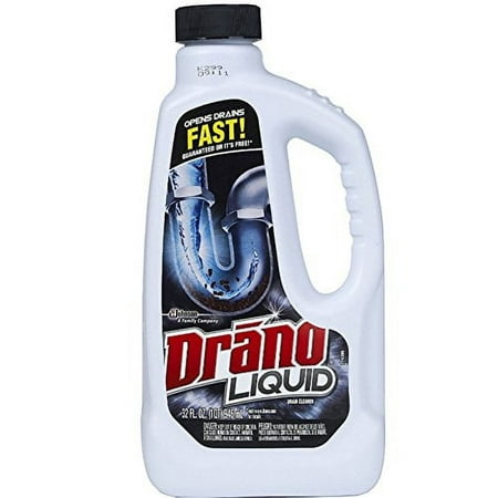 Drano Liquid Drain Clog Remover and Cleaner, 32 oz (Pack of 3)