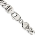 thumbnail image 3 of Sterling Silver 8mm Figaro Chain (24 X 8) Made In Italy qfg220-24, 3 of 5