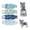 02 Ocean, variant on Bevtee Reusable Male Dog Diapers, Washable Belly Manner Band for Dogs, Pet Diapers for Male Dog Puppy, 4 Pack, Multicolor, Small