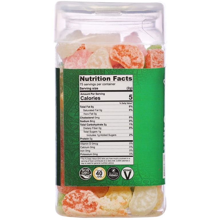 Rani Mixed Fruit Candy 5.25oz (150g) Vacuum Sealed, Easy Open Top