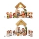 thumbnail image 3 of Bearachild Pesebre De Resina Y 11 Figuras De Natividad Luz LED Excepcional Para Regalo Resina Premium Decoración del hogar Blanco, 3 of 6
