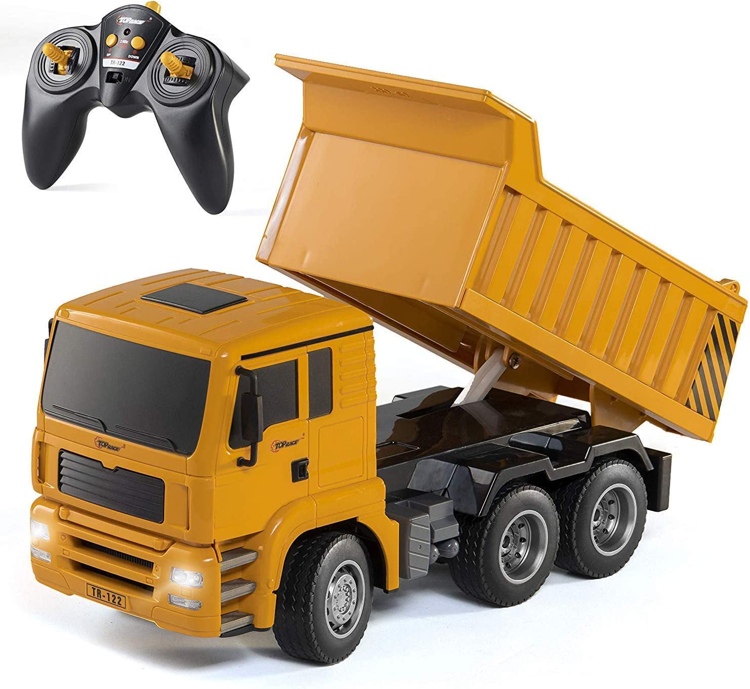 Fistone RC 6 CH 2.4g Remote Control Dump Truck 4wd Mine Construction Vehicle for sale online 