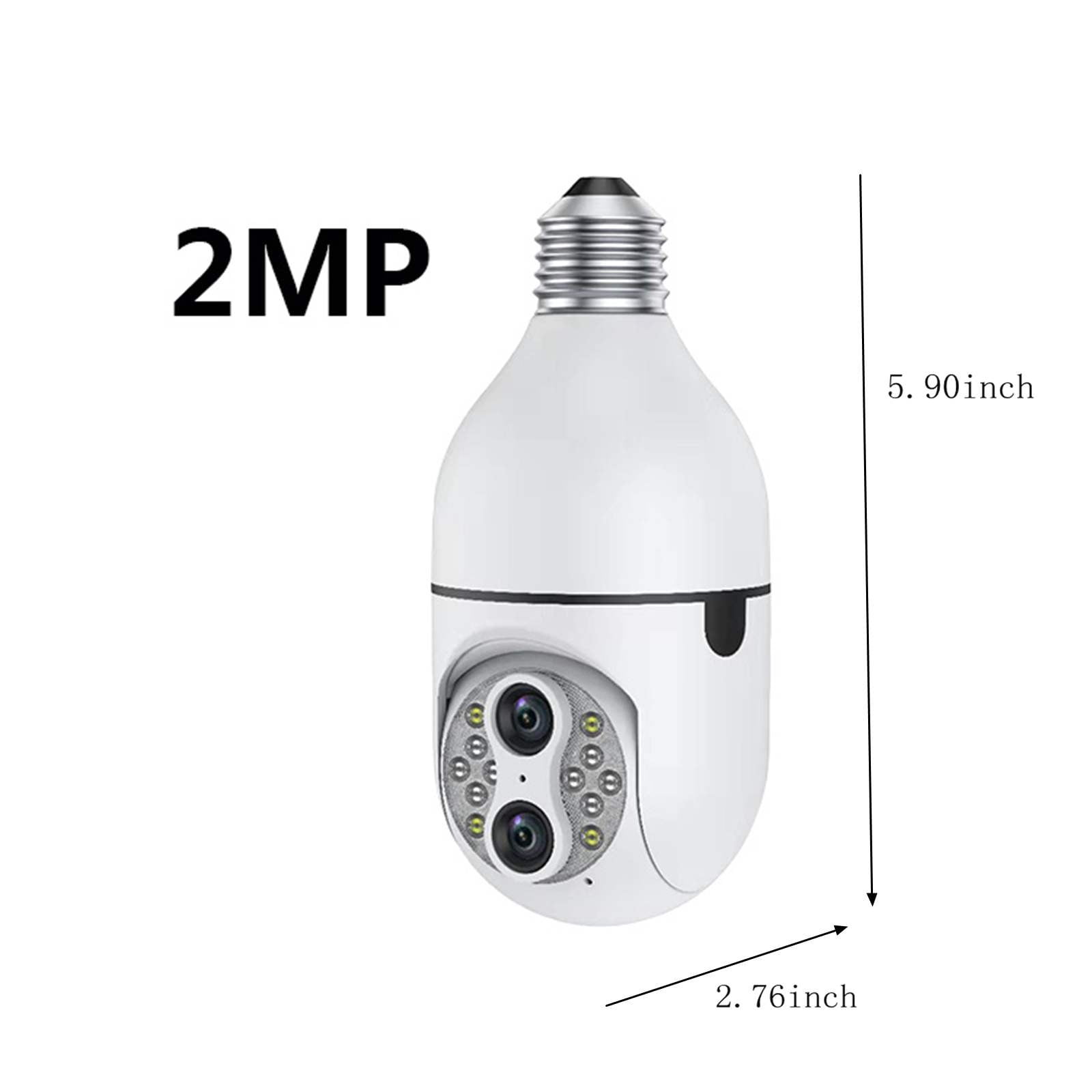 AZXY Security Camera,Surveillance Cameras Wired,1080p Hd Night Vision 360 Smart Cameras for Home,Indoor/Outdoor Security Camera Wired Wifi Night Vision