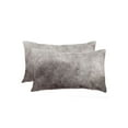 thumbnail image 1 of TORINO COWHIDE PILLOW 12"X20" 2-PACK, 1 of 2