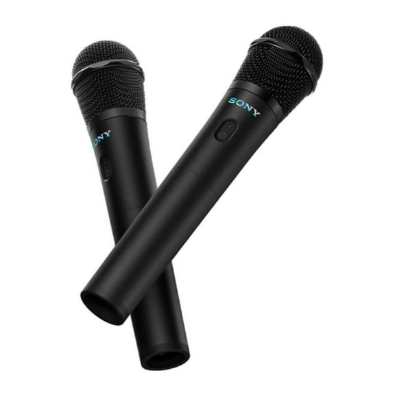 Sony ULT Mic Wireless Karaoke Microphone and Receiver with Duet Assist, 20-Hour Battery, Noise Reduction, and ULT Power Sound Speakers (Black)