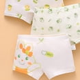 thumbnail image 5 of newwalpole Little Girls Underwear Soft Breathable Cotton Panties with 8 Packs Toddler Panties Boyshorts 2-10 Years Orange for Size 3XL, 5 of 5