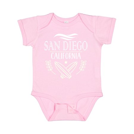 

Inktastic San Diego California Cute Surfing Gift Baby Boy or Baby Girl Bodysuit