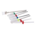 thumbnail image 3 of Juego de brocas de cerámica para uñas, 7 piezas de acrílic quitar , 3/32 ", herramienta perfecta para personal y de salón Baoblaze Broca profesional para uñas, 3 of 8