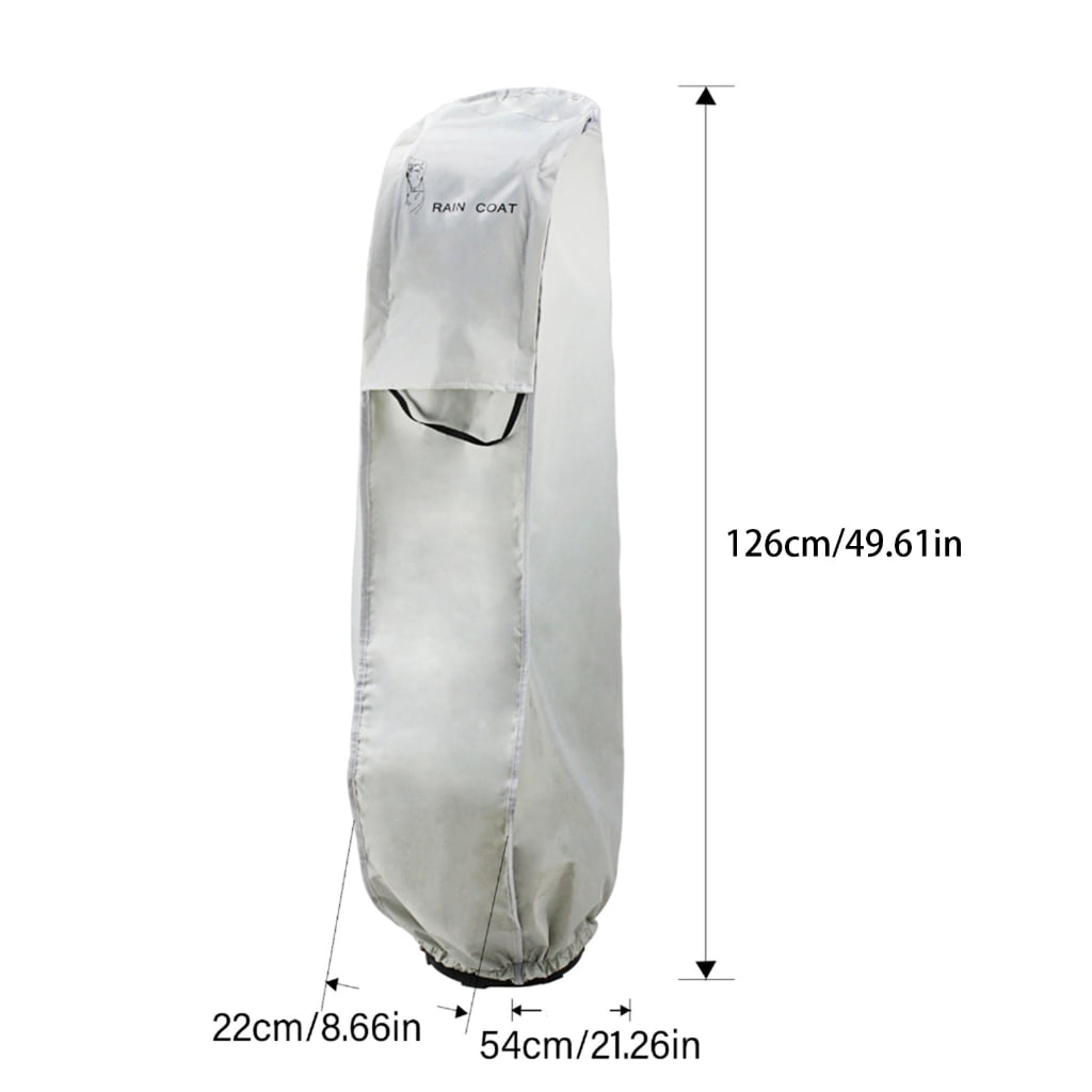 Waterproofs Golfs Bag Hood Dust Cover Protection Cover for Golfs Club Bag&Golfs Cart