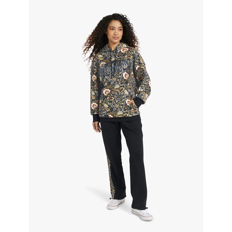Dogg Supply by Snoop Dogg Floral Paisley Fleece Hoodie photo 1