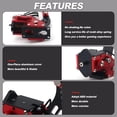 thumbnail image 4 of Freno de mano RASTP USB para PC SIM Racing Logitech G27 de 64 bits, color rojo, 4 of 6