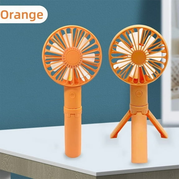 Handheld Portable Fan Mini Hand Fan, USB Rechargeable Personal Fan, Small Fan with 3 Speeds for Travel/Commute/Makeup(1 pack)