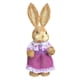 thumbnail image 1 of Figura de conejo de paja, escultura de animal artificial, estatua, adorno, muñeca de Pascua Estilo F, 1 of 9