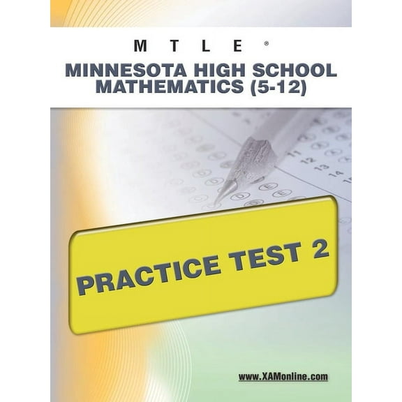 Mtle: Mtle Minnesota High School Mathematics (5-12) Practice Test 2 (Paperback)