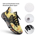 thumbnail image 4 of Floral Print Walking Shoes for Men Woman Lightweight Tennis Fashion Elastic Sports Shoes Cushion Basketball Shoes, 4 of 7