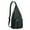 Black-32, variant on Scientific Knowledge Chest Bag&nbsp;- Waterproof Laboratory Print Crossbody Sling Pack, Lightweight Shoulder Bag for Biology Students