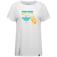 thumbnail image 2 of Women's Levelwear White Detroit Tigers 2026 Spring Training Influx Ball Bold T-Shirt, 2 of 3