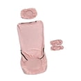 thumbnail image 1 of twisto Office Chair Covers Removable Elastic Chair Seat Cover with Headrest Slipcover And Armrest Protector Polyester Yarn Suitable for Home Office Study Spa Pink, 1 of 8