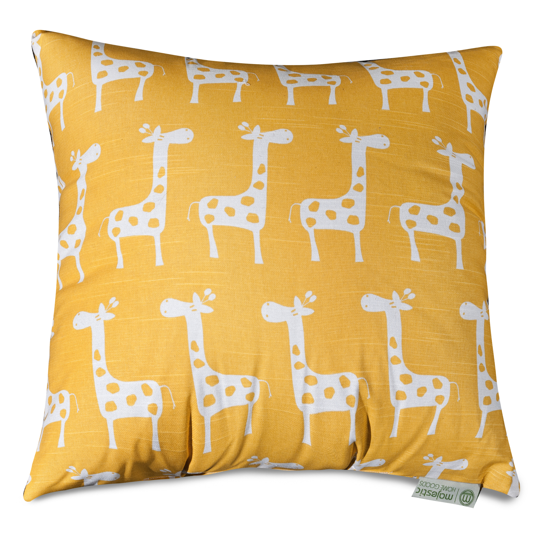 Majestic Home Goods Indoor Yellow Stretch Extra Large Decorative Throw