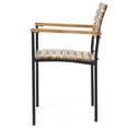 thumbnail image 4 of Backyard Dining Chairs - , And Black, Wood, Modern Stylish Patio + For, 4 of 6