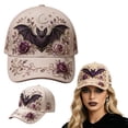 thumbnail image 6 of 3D Halloween Embroidery Cap Adjustable Cotton Baseball Cap Pumpkin Ghost Dad Hat Cotton Cute Trucker Cap, 6 of 6