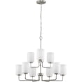 thumbnail image 2 of P400276-009-Progress Lighting-Merry - 9 Light Chandelier-Brushed Nickel Finish    -Traditional Installation, 2 of 2