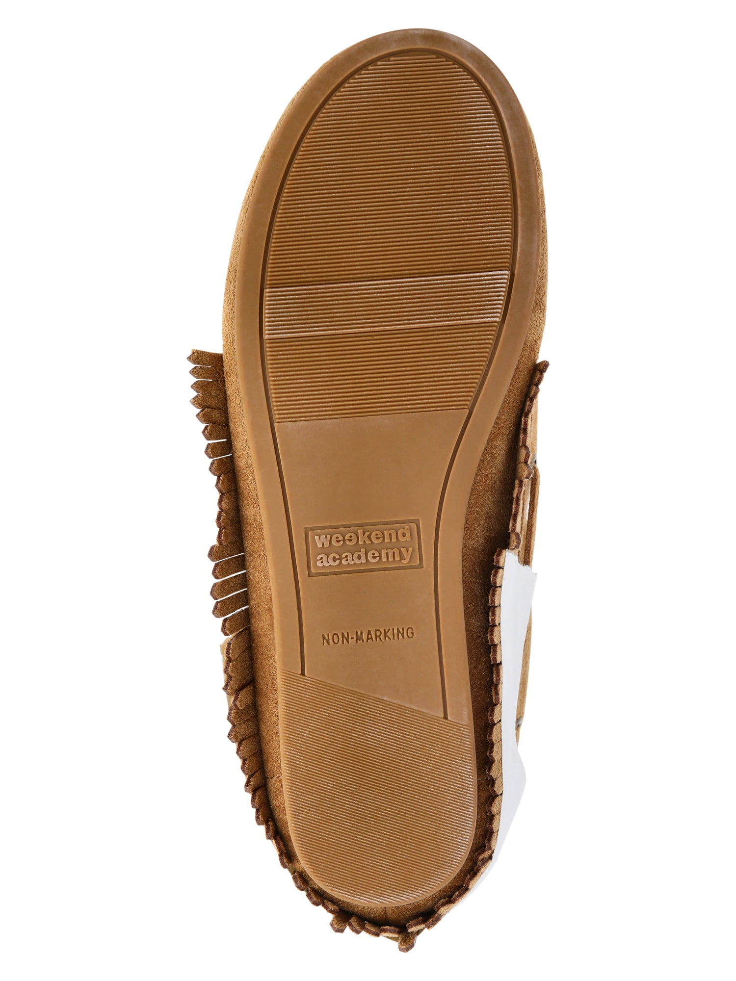 Weekend Academy Girls Embroidered Floral Moccasin Shoes